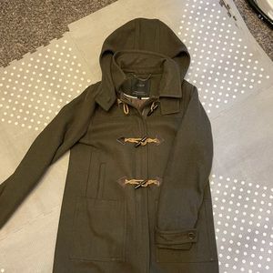 Loden style women’s jcrew wool coat